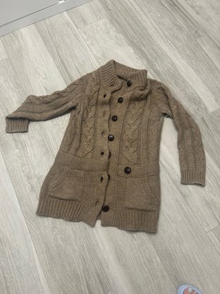 Chaqueta Larga de Lana