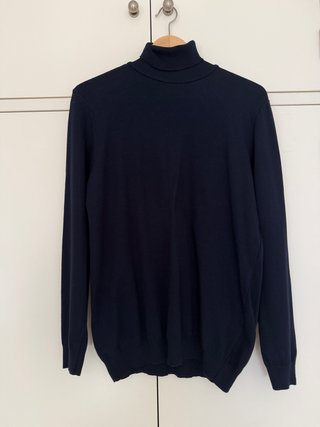 Jersey Cuello Alto Pull & Bear Azul Talla M