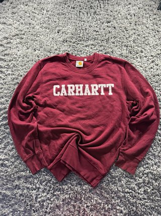 Sudadera Carhartt Roja