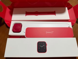Caja Apple Watch Series 6 (PRODUCT)RED 44mm