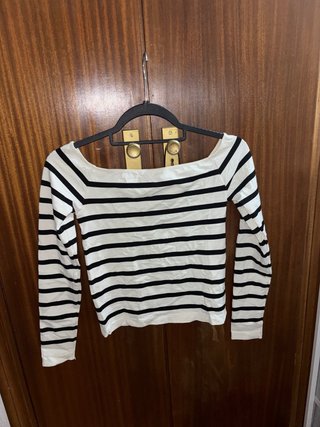 Camiseta de rayas Stradivarius Talla M