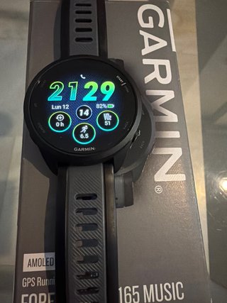 Reloj Garmin Forerunner 165 Music Negro/Gris