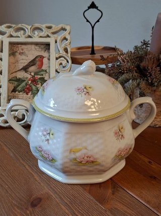 Zuppiera Limoges in porcellana