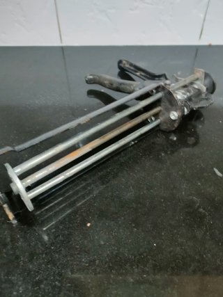 Pistola silicona bicomponente