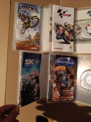 Lote de 9 Juegos para PSP