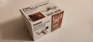 Pack 10 Luces LED de Bisagra para Armarios