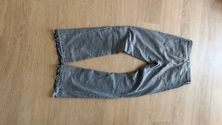 Pantalón Zara Flared Gris Talla 34