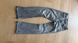 Pantalón Zara Flared Gris Talla 34
