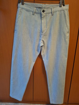 Pantalón Zara Gris Talla M