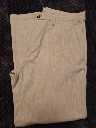 Pantalón Zara Gris Talla M