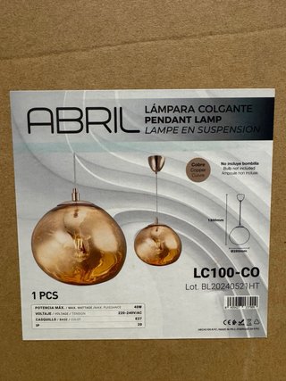 Lámpara Colgante Abril