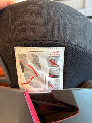 Silla coche Cybex Grupo II/III