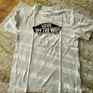 Camiseta Vans Off The Wall Blanca 14/16 años