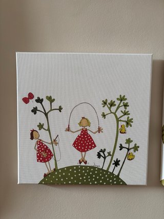 Set de 3 Cuadros Infantiles entelados