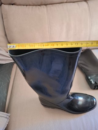 Botas negras de agua. Oportunidad!! Poco uso!