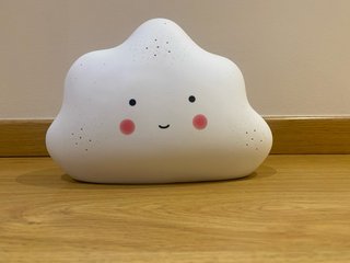 Lámpara Nube Infantil 26x18 cm