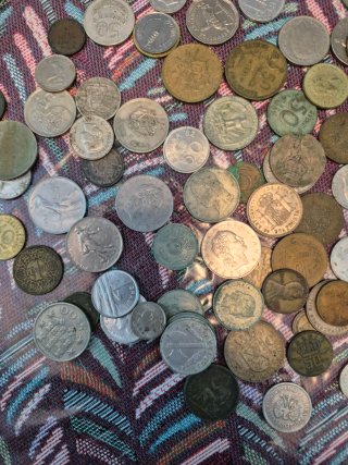 Lote de Monedas Antiguas y Modernas