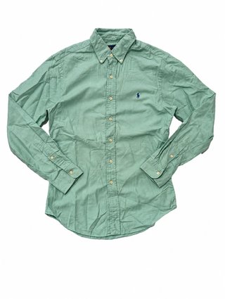Ralph Lauren Camisa vintage old money mint Green