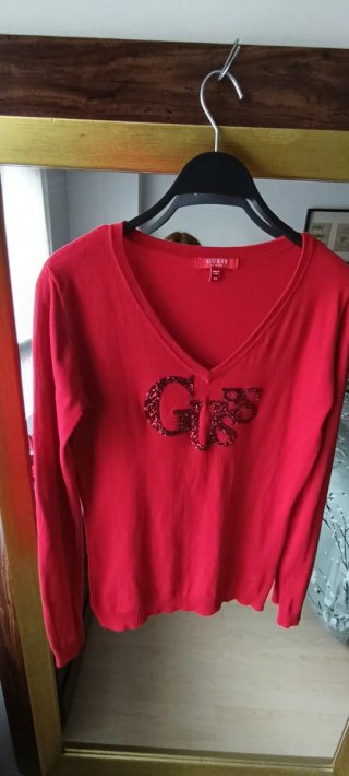 Jersey Guess Rojo Talla S