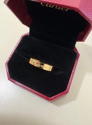 Anillo Cartier Oro Diamante Tallas 6, 7, 8