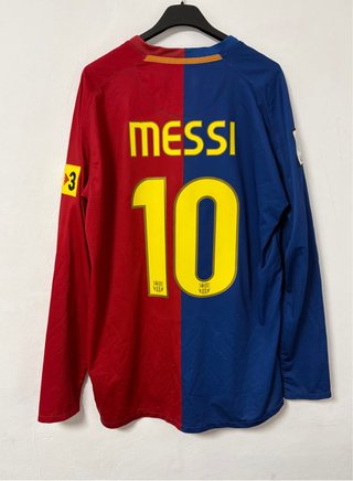 Camiseta Original Triplete FC Barcelona Messi M/L