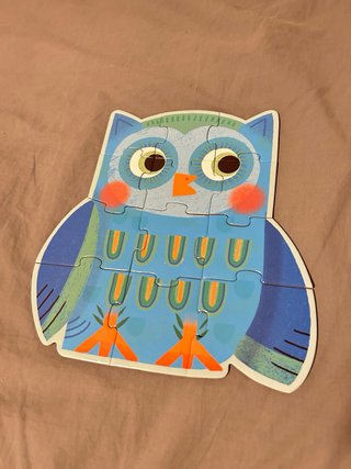 Puzzle Primo Djeco 3 Piezas Animales Bosque