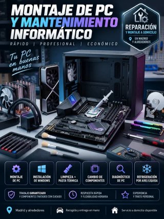 Técnico Informático | Reparación y Montaje PC