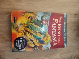 Libro el reino de la fantasía Gerónimo stilton