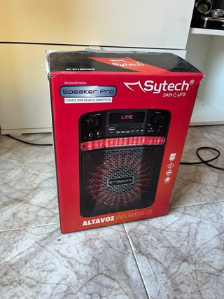 Altavoz Sytech Speaker Pro Inalámbrico