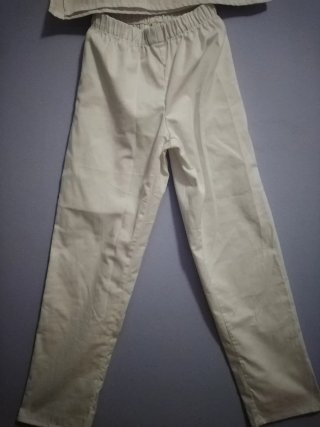 Uniforme Blanco de Trabajo