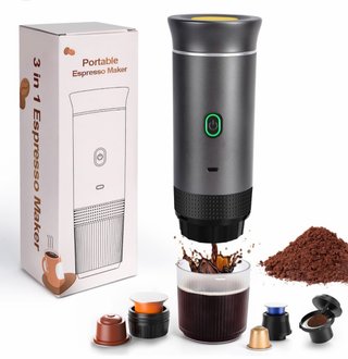 Cafetera Espresso Portátil 3 en 1