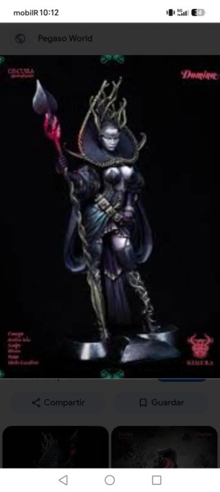 Figura de Resina 75mm - Fantasía