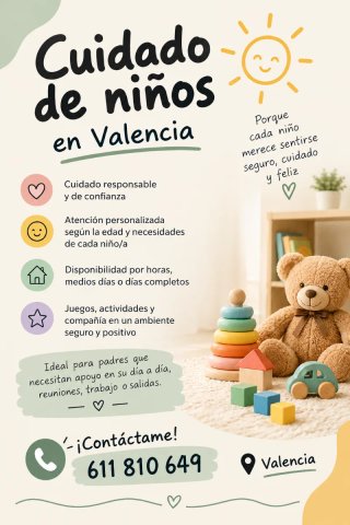 Niñera por hora
