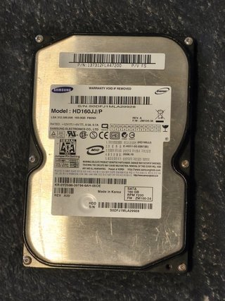 Disco Duro Samsung HD160JJ/P 160GB SATA 7200RPM