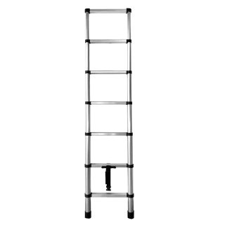 Escalera telescópica acero 2m, NUEVA