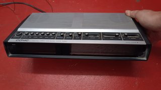 Radio Despertador Conic AM/FM Estéreo Vintage