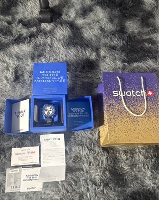 Omega x Swatch Mission to the Super Blue Moon