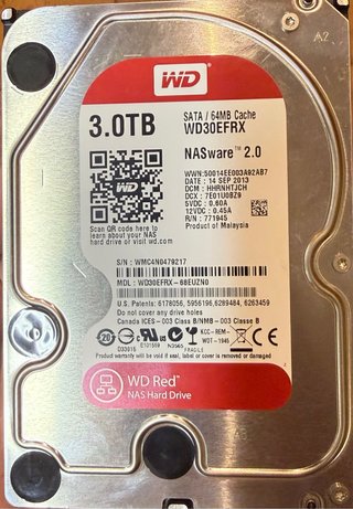 Disco Duro WD 3TB NASware 2.0