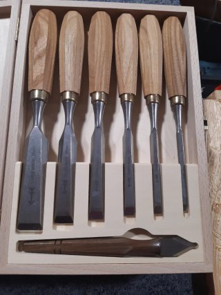 Set de 6 Formones Pfeil y Trazador