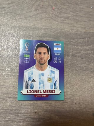 Carta Messi Mundial 2022