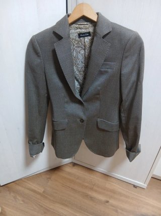 Americana Massimo Dutti Gris