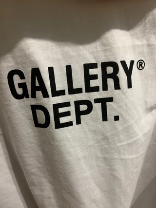 T-shirt Gallery Dept. bianca