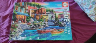 Puzzle Educa 3000 piezas Lago Como