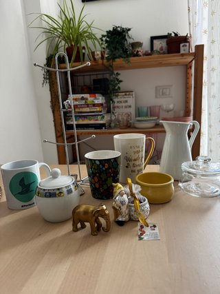 Set 10 Oggetti Casa: Tazze, Decorazioni, Gnomo