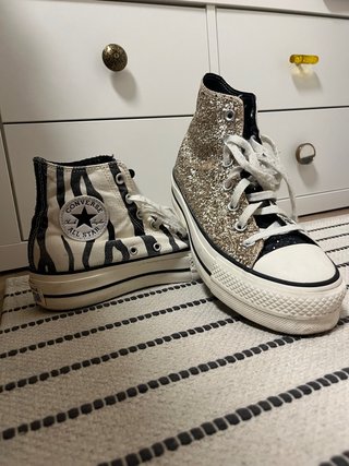 Converse plataforma talla 39