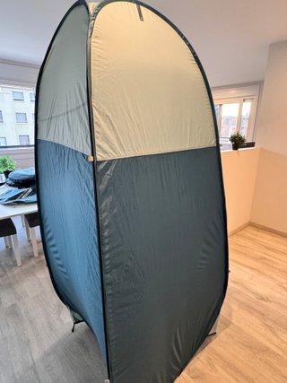 Cabina de ducha pop-up + ducha solar 10 L Quechua