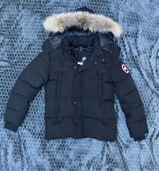 Giacca invernale Canada Goose nera