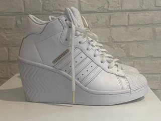 Adidas Superstar Ellure Cuña Blancas Talla 38
