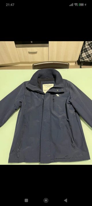 Chaqueta Abercrombie & Fitch Azul
