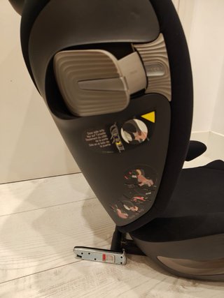 Cybex Solution S-Fix Silla Coche,Grupo 2/3,15-36kg